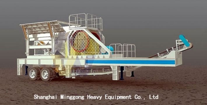 Mobile Impact Crushers/Mobile Impact Crusher/Mobile Concrete Crusher